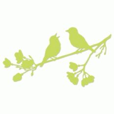 birds on a branch