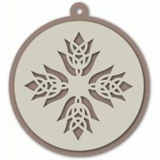 folk art tag