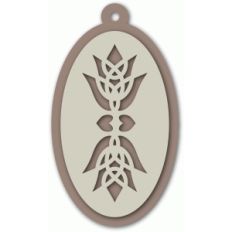 folk art tag