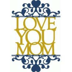 split flourish - love you mom