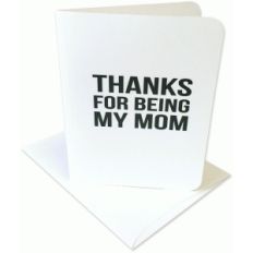 thanks for being my mom a2 card