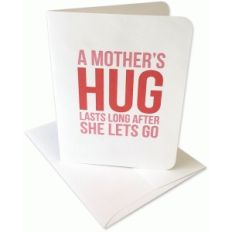 a mother's hug a2 card
