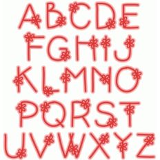 flower monograms