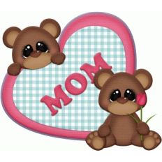 bears w mom heart