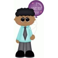 boy w i love you mom balloon