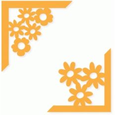 'dainty flowers' photo corner
