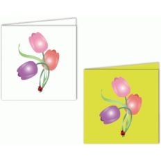printable tulip card