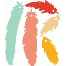 feather gift tags