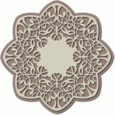 romantic flourish doily