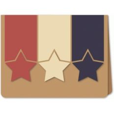 stars and bands trio a6 card