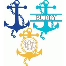 chain anchor monogram pack