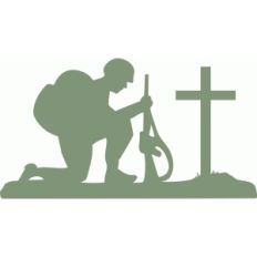 kneeling soldier