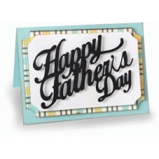 a2 happy father's day layered card
