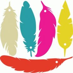 feather gift tags