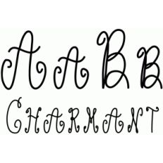 charmant font