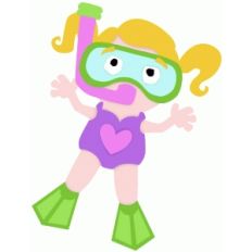 girl snorkeler