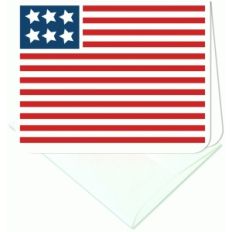 american flag a2 card