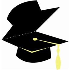 graduation cap card