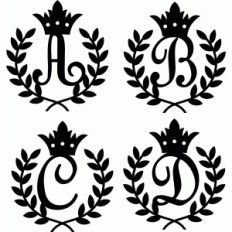 kingdom monogram a-d