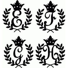 kingdom monogram e-h