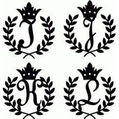 kingdom monogram i-l