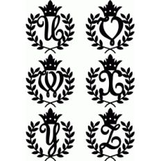 kingdom monogram u-z