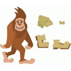 bigfoot with accessories
