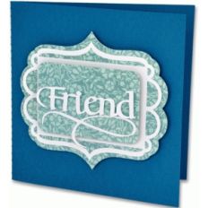 friend frame card