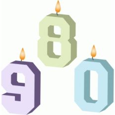 birthday number candles