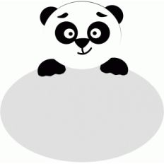 panda label