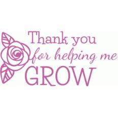 rose thank you teacher quote