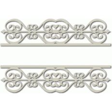 ornate split frame