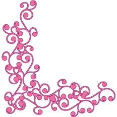corner circle flourish