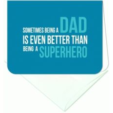 sometimes being a dad a2 card