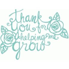 teacher thank you phrase