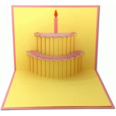 cake pop-up card
