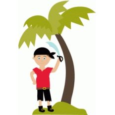 pirate and palm