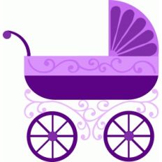 fancy vintage pram