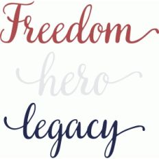 patriotic word set