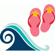 flip flops and waves