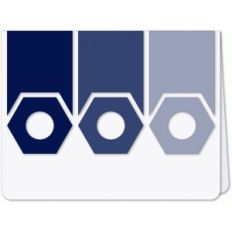 hex nut trio a6 card