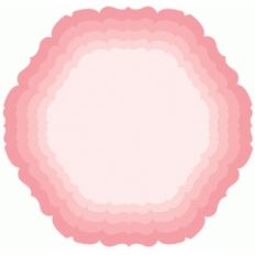 nested fancy petal edge shapes