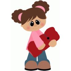 girl holding sleeping bag