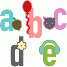shape alphabet lowercase a-e