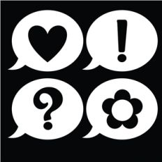 word bubbles