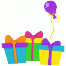 stack of presents