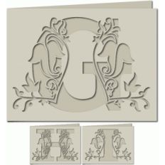ivy leaf monogram card ghi