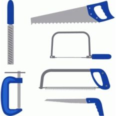 tool set - saws