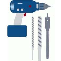tool set - drill and bits