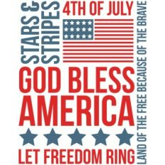 america sampler 3x4 quote card
